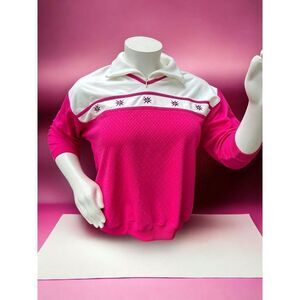 Vintage 90s Blast Women Sweater Small Pink Petite Women's Top Sz Petite L